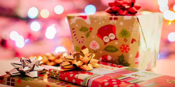 Get together with other peers and offer a gift-wrapping service in return for donations.